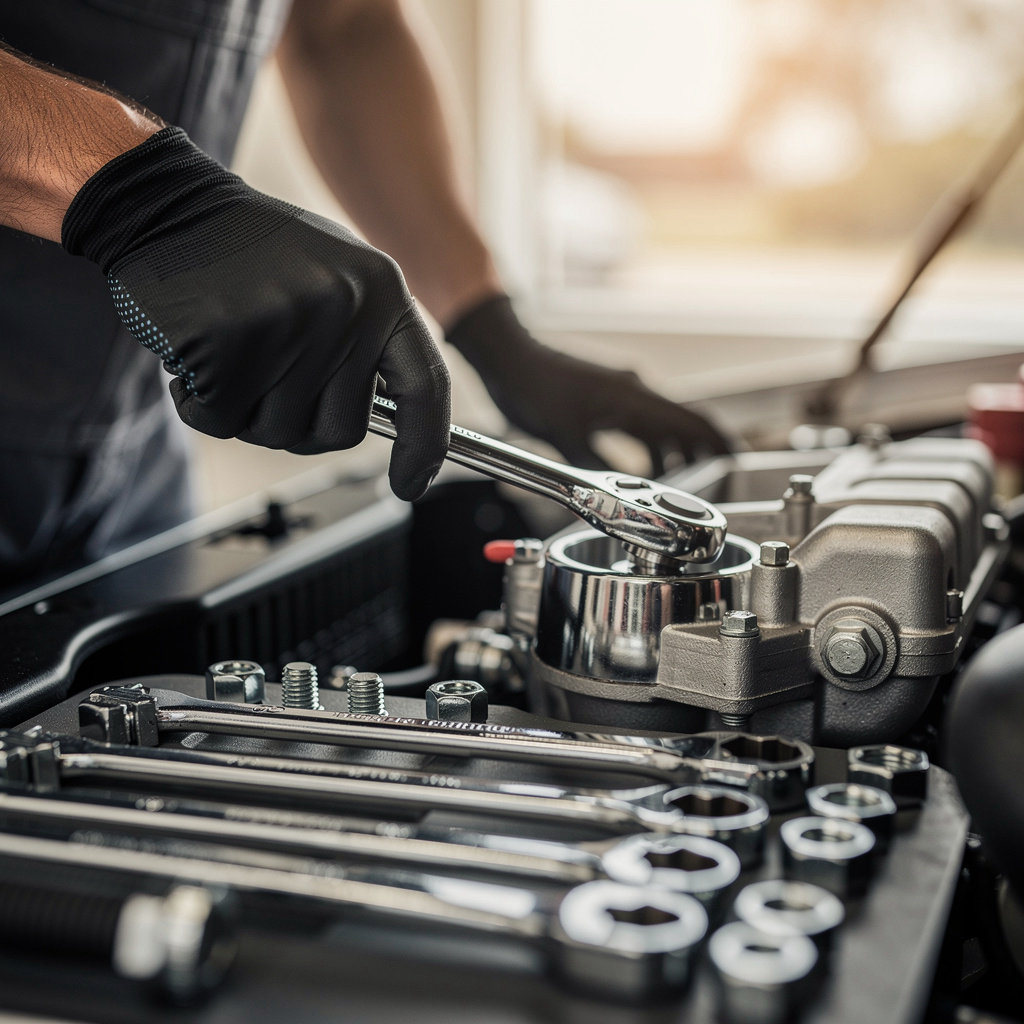 San Diego Auto Care Center ASE-certified technician performing expert auto repair and maintenance services